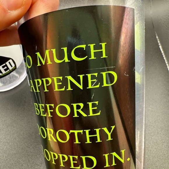 Set of 2 Broadway’s Wicked the Musical Souvenir Plastic Cups (no lids) 16 fl oz - Picture 2 of 7